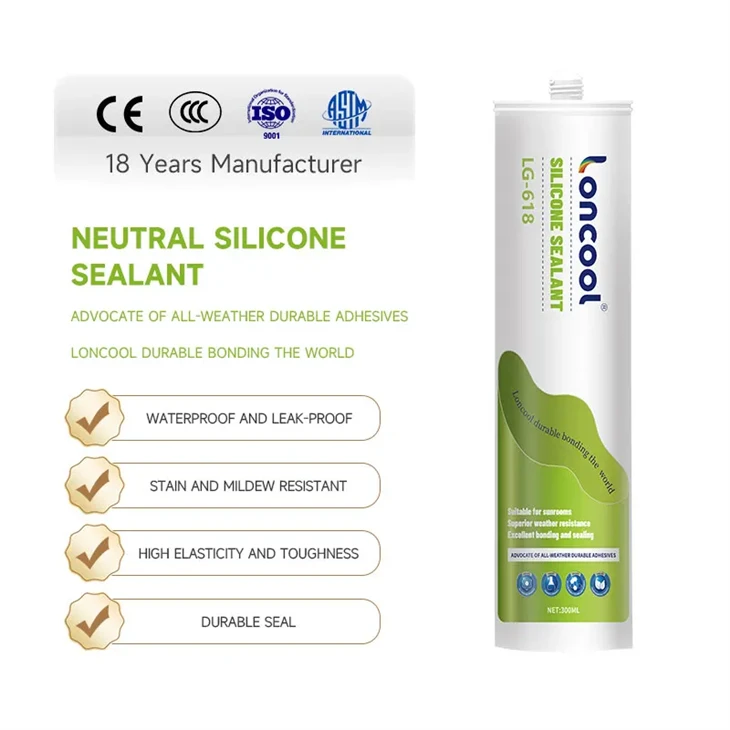 Neutral Cure Silicone Sealant factory